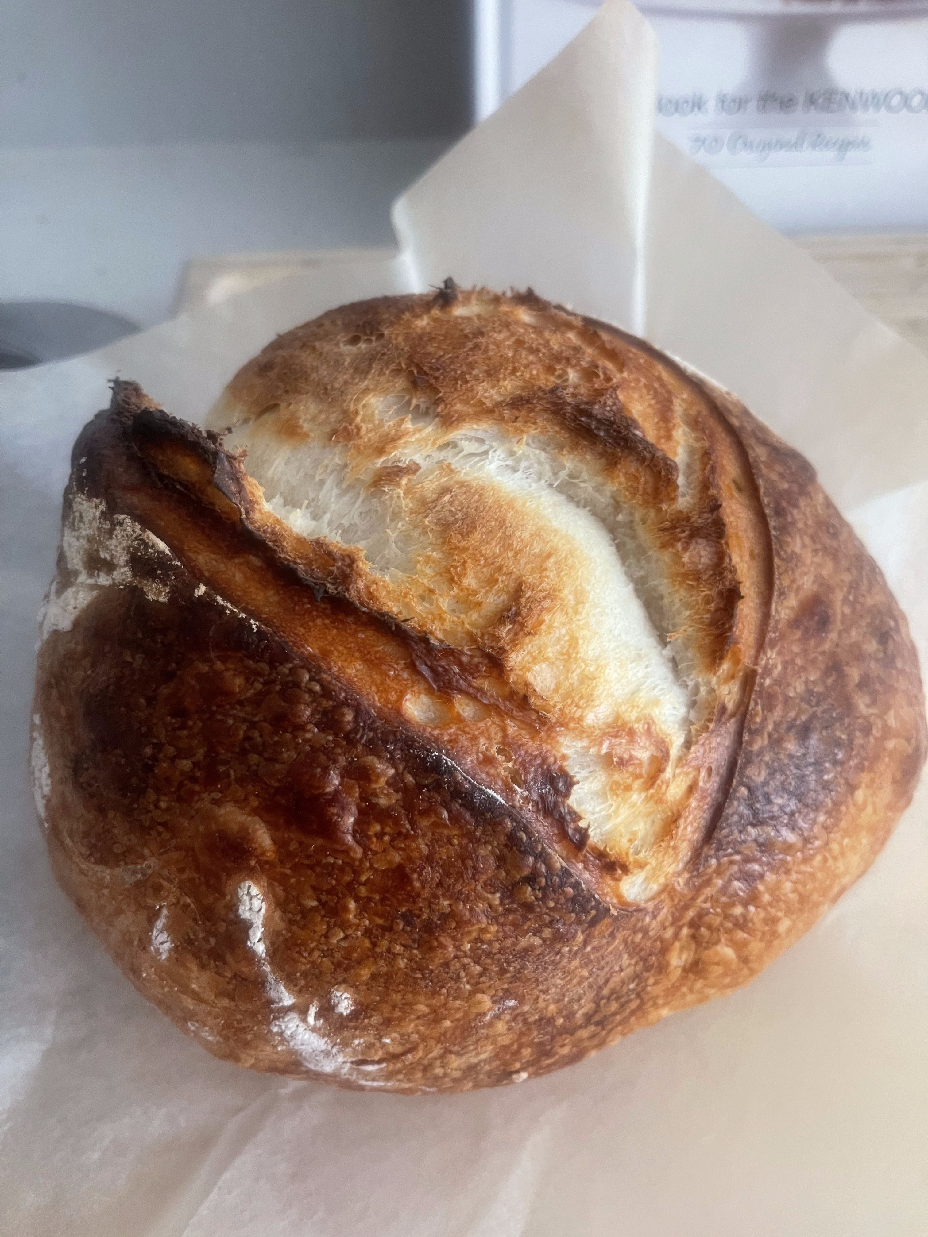 Freshly baked bread